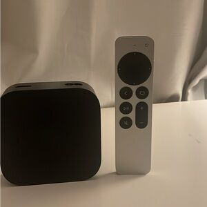 Apple Media Streamer Black and Silver